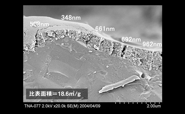 昭和セラミックス製光触媒フォーム